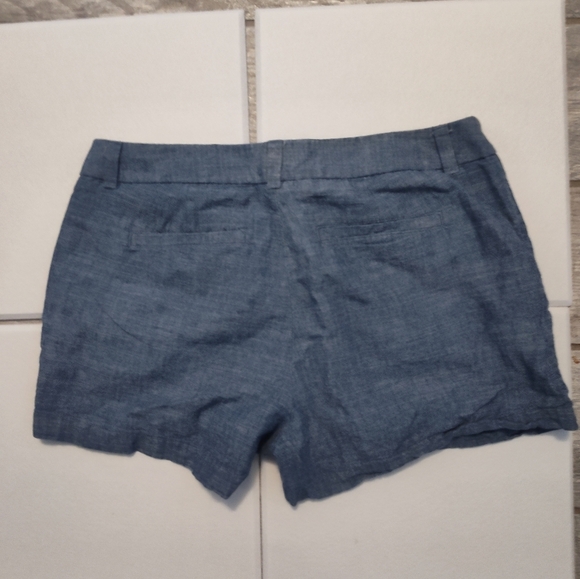 Women's Blue Shorts Size 6 #228 - Picture 2 of 2